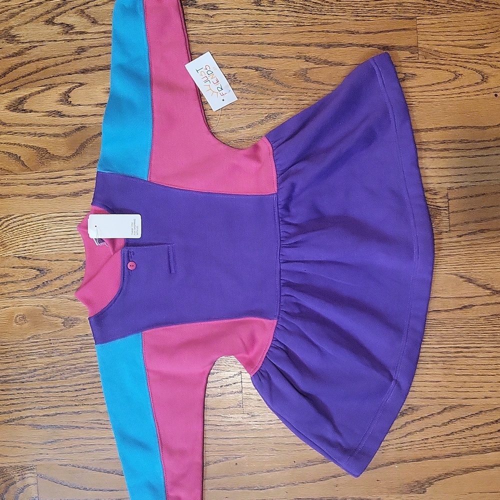 Girls top 2T fleece New w tags Suoer Cute.with Leggind Purple Pink